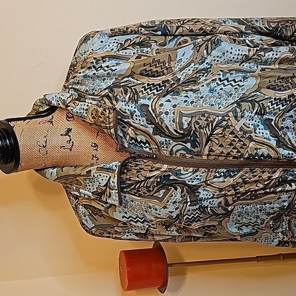 Vintage Activology Silk jacket size Large - Picture 2 of 9